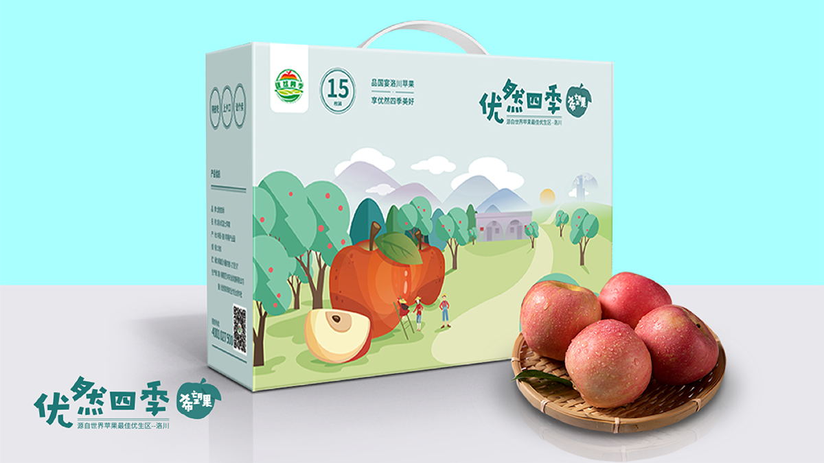 武漢包裝設(shè)計(jì)，水果包裝設(shè)計(jì)，農(nóng)產(chǎn)品包裝設(shè)計(jì)